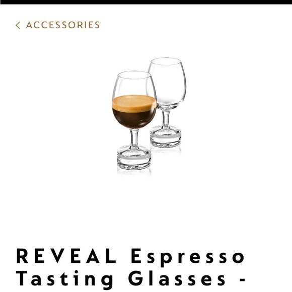 Nespresso Dining Nespresso Reveal Espresso Glasses Poshmark